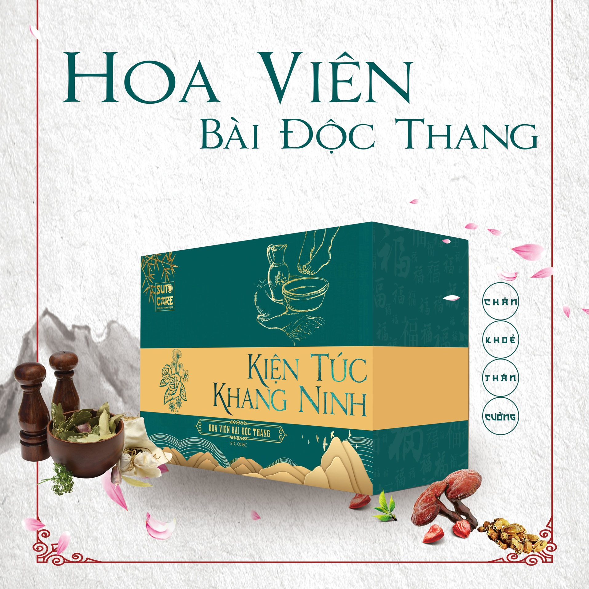 ngâm phụ khoa Hoa Viên Bài Độc Thang